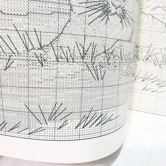 Tiger Laying Down Just CrossStitch Leaflet 188 Pattern 1992 Cross Stitch Leafle - Picture 5 of 5